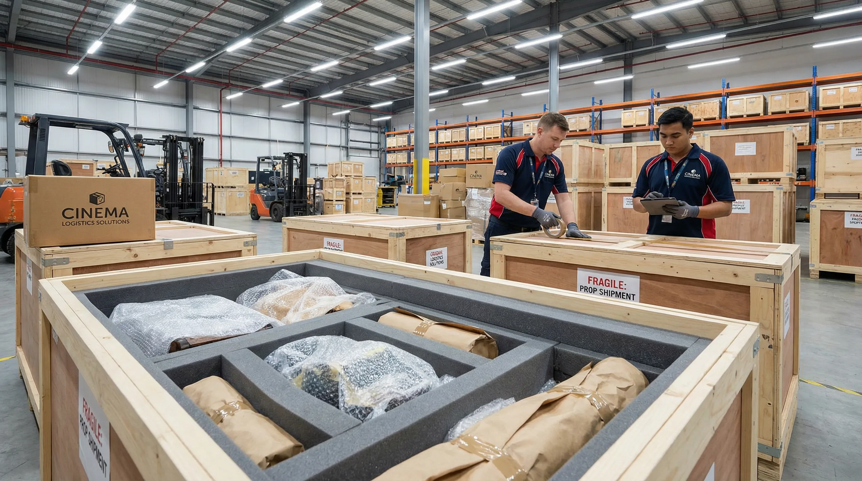 道具专业包装物流配送服务